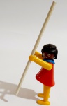 Boneco Playmobil.