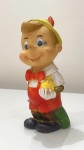 Walt Disney Pinocchio de vinil, aproximadamente 20 cm de altura.