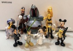 Playset de Luxo - Coleção Mickey Disney Star Wars - Dez Personagens