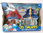 Os Smurfs - A casa cogumelo dos Smurfs  na caixa em otimo estado.