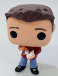 Funko Pop! Tv Series 1 Friends Joey Tribbiani #265 Original. Medindo 10 cm.