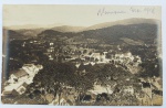 Cartão Postal Blumenau, Santa Catarina. Vista aérea do Centro Histórico. 1918.