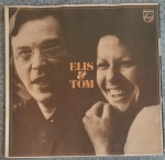 Lp Elis E Tom, capa gatefold, ano 1974, capa e disco vg+