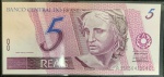 BRASIL - 2003 - CÉDULA R$ 5 - C274 - FE - 1A FAMILIA