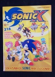 album de figurinhas Sonic, completo, muito bem conservado