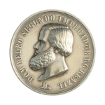 Medalha Prêmio da Segunda Classe Conferido na Segunda Exposição Nacional 1866