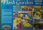 *ÁLBUM - Álbum Flash Gordon, tamanho gigante "De Volta a Terra", edição Brasil America, 1982
