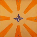 EMMANUEL NASSAR - Sem título - óleo sobre tela - n.ass - 1987 - 100x100 cm.