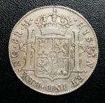 8 REALES 1821 R M Guatemala - Prata (0,896) - 27,0674g - KM 69 - Fernando VII