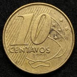 10 Centavos 1999 - Soberba - Ano escasso