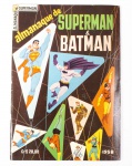 Almanaque do Superman e do Batman, ano 1958, Editora Ebal (lombada com desgastes)