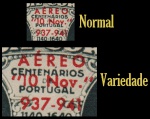 Brasil 1942 - Selo Getúlio e Carmona, com sobrecarga aérea vermelha em quadra sem carimbo com goma,