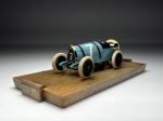 Bugatti Brescia 1921 #7 Azul - Brumm made in Italy Escala 1/43 miniatura em metal diecast. Carro de