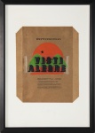 Wesley Duke Lee. Visti alegre, 1965. Nanquim, guache, letraset e colagem sobre papel. 47,8 x 32,8 cm