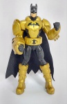 DC COMICS - Lindo e conservado boneco - Batman Gold e Black  - Armor Power Attack - Articulado - PVC - 2011 Mattel -  Medida: 16 cm de altura.