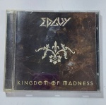 CD - Conservado e original COMPACT DISC - EDGUY - KINGDOM OF MADNESS - Ano: 1997 - CBS - Acompanha encarte. Medida: 14 cm x 12 cm x 1 cm.