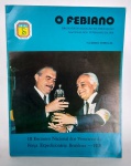 Antiga revista histórica - O FEBIANO - 3º Encontro Nacional dos Veteranos da Força Expedicionária Brasileira - FEB - Número Especial - 16 de Julho de 1985- Associação Nacional dos Veteranos da FEB - Órgão de divulgação da ANVFEB - Biênio (1985-1987) - 48 Páginas - ilustrado - Ótimo estado de conservação - Medida: 27,5 x 21 cm.