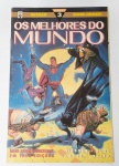 Antigo gibi - ''Os melhores do mundo, Batman e Super-Homem, Mundos em Guerra'' -  Nº 3 - 1991 -