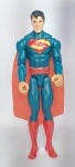 DC COMICS - Lindo e conservado boneco - SUPERMAN - MATTEL 2014 - Articulado - Plástico rígido, capa de pano - 30 cm de altura -