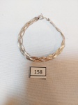 Pulseira   feminina em prata de lei 925 peso 7 gramas