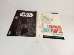2 livros Ligando os pontos Star Wars e animais editora sextante e coquetel