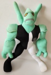 Ben 10 - Boneco Diamante. Confeccionado em tecido especial. Com marcas de uso. Med. 38cm