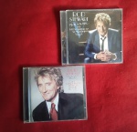 Rod Stewart - 02 CD's, na sua fase de clássicos americanos (vol. IV e V), bom estado.