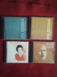 Ellis Regina, 04 CD's incluindo gravações do famoso programa TV Record "O Fino da Bossa" (anos 1960), bom estado.