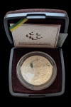 Brasil 1994 - 4 Reis - Brasil Tetracampeão do Mundo - Prata 0.925, 27g,  40mm - com estojo e certificado.