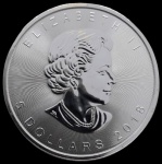 Canadá - 2018- 5 Dollars - 31,3 Gr - Prata 0.999 - 38 mm - FC.