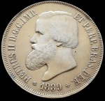 Brasil - 1889 - 2000 Réis - Prata 0.917, 25.5 Gr -  37 mm