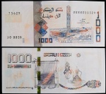 ARGÉLIA - 1.000 DINARS - 2018 - FE