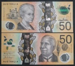 POLÍMERO - AUSTRALIA - 50 DOLLARS - FE