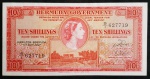 BERMUDAS - 10 SHILLINGS - 1957 - SOBERBA 