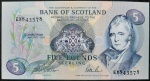 ESCOCIA - BANCO DA ESCOCIA - 5 LIBRAS -1994 - FE