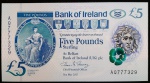 POLÍMERO - IRLANDA - BANK OF IRELAND - 5 LIBRAS - 2017 - FE