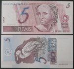 C274 - 2003 - ANTONIO PALOCCI/HENRIQUE MEIRELLES - 5 REAIS - FE - CAT. R$ 50 