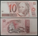 C295 - 2003 - ANTONIO PALOCCI/HENRIQUE MEIRELLES - 10 REAIS - FE - EST. R$ 150 - 1a. SÉRIE