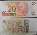 C303 - 2003 - ANTONIO PALOCCI/HENRIQUE MEIRELLES - 20 REAIS - FE - EST. R$ 220 - 1a. SÉRIE