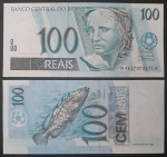 C330 - 2007 - GUIDO MANTEGA/HENRIQUE MEIRELLES - 100 REAIS - FE - CAT. R$ 380