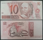 C290 - 1999 - PEDRO MALAN/GUSTAVO FRANCO - 10 REAIS - FE - CAT. R$ 240 