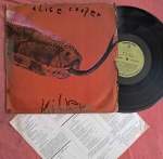 LP ALICE COOPER - KILLER // CAPA CONFORME FOTOS // DISCO EM BOM / MUITO BOM ESTADO // PODE CONTER RISCOS QUE CAUSAM CHIADOS, RUÍDOS OU PULOS