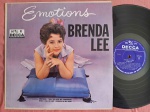 LP BRENDA LEE - EMOTIONS // CAPA CONFORME FOTOS // DISCO EM MUITO BOM ESTADO // PODE CONTER RISCOS QUE CAUSAM CHIADOS, RUÍDOS OU PULOS