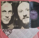 LP AMERICA - SILENT LETTER C/ ENCARTE // CAPA CONFORME FOTOS // DISCO EM MUITO BOM ESTADO // PODE CONTER RISCOS QUE CAUSAM CHIADOS, RUÍDOS OU PULOS