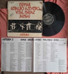 LP CANTORIA C/ ELOMAR, GERALDO AZEVEDO, VITAL FARIAS E XANGAI C/ ENCARTE // CAPA CONFORME FOTOS // DISCO EM MUITO BOM ESTADO // PODE CONTER RISCOS QUE CAUSAM CHIADOS, RUÍDOS OU PULOS