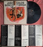 LP JOÃO BOSCO - GALOS DE BRIGA C/ ENCARTE // CAPA CONFORME FOTOS // DISCO EM MUITO BOM ESTADO // PODE CONTER RISCOS QUE CAUSAM CHIADOS, RUÍDOS OU PULOS