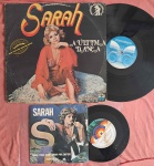 LP + COMPACTO SARAH - A ULTIMA DANÇA // CAPA CONFORME FOTOS // DISCO EM MUITO BOM ESTADO // PODE CONTER RISCOS QUE CAUSAM CHIADOS, RUÍDOS OU PULOS