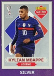 LANCE LIVRE - KYLIAN MBAPPÉ PRATA - EXTRA LEGEND (França) - Figurinha Original - Não deixe de ter as Figurinhas mais raras DO ÁLBUM DA COPA DO MUNDO QATAR 2022 - PANINI - Valor de mercado acima de R$ 450.00