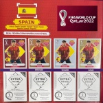 GAVI (Espanha) - KIT COM AS 4 FIGURINHAS EXTRA ROOKIES - OURO (Gold), PRATA - BRONZE e BORDÔ (Base) - Figurinhas Originais com Sleeve - Não deixe de ter as Figurinhas mais RARAS e desejadas do ÁLBUM DA COPA DO MUNDO QATAR 2022 - PANINI - Valor de mercado acima de R$ 800.00