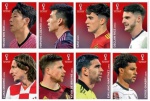 LANCE LIVRE - KIT 8 FIGURINHAS COCA COLA - COPA DO MUNDO QATAR 2022 - 8 FIGURINHAS SEM REPETIÇÃO - Posições: C1 até C8 - Páginas 78 e 79 - Figurinhas Originais PANINI sem uso (para colar no álbum)